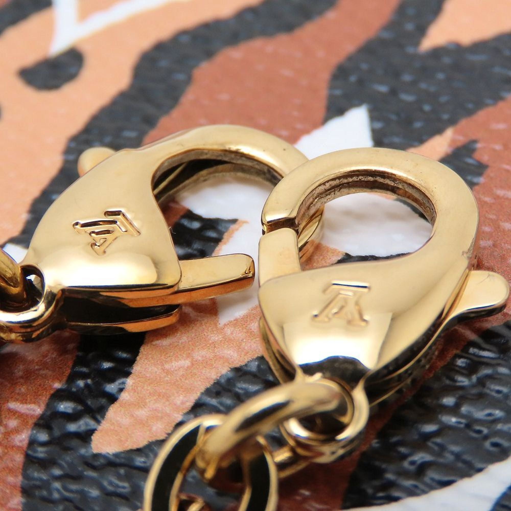 LOUIS VUITTON Monogram Jungle Pochette Double Zip M67874 Shoulder Bag in Noir Brown, Women's, 352766