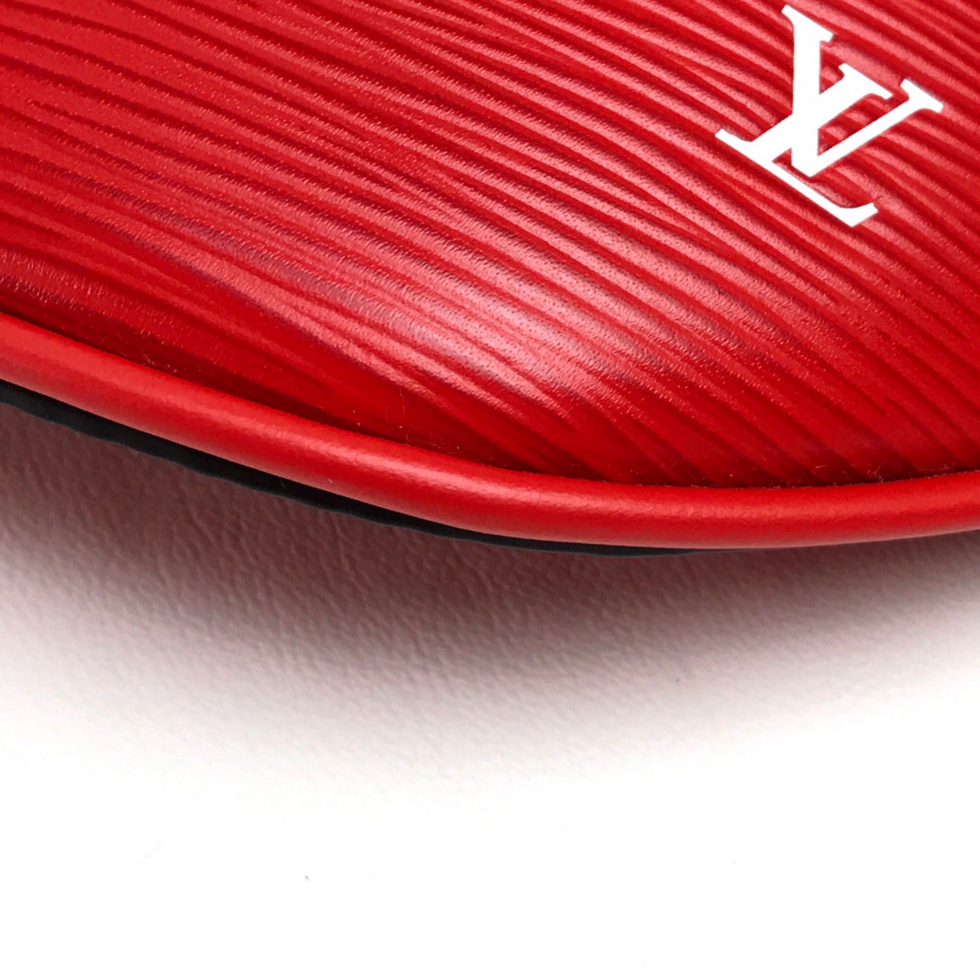 Louis Vuitton M53418 Supreme supreme Epi bag waist pouch body bag Red — Like New