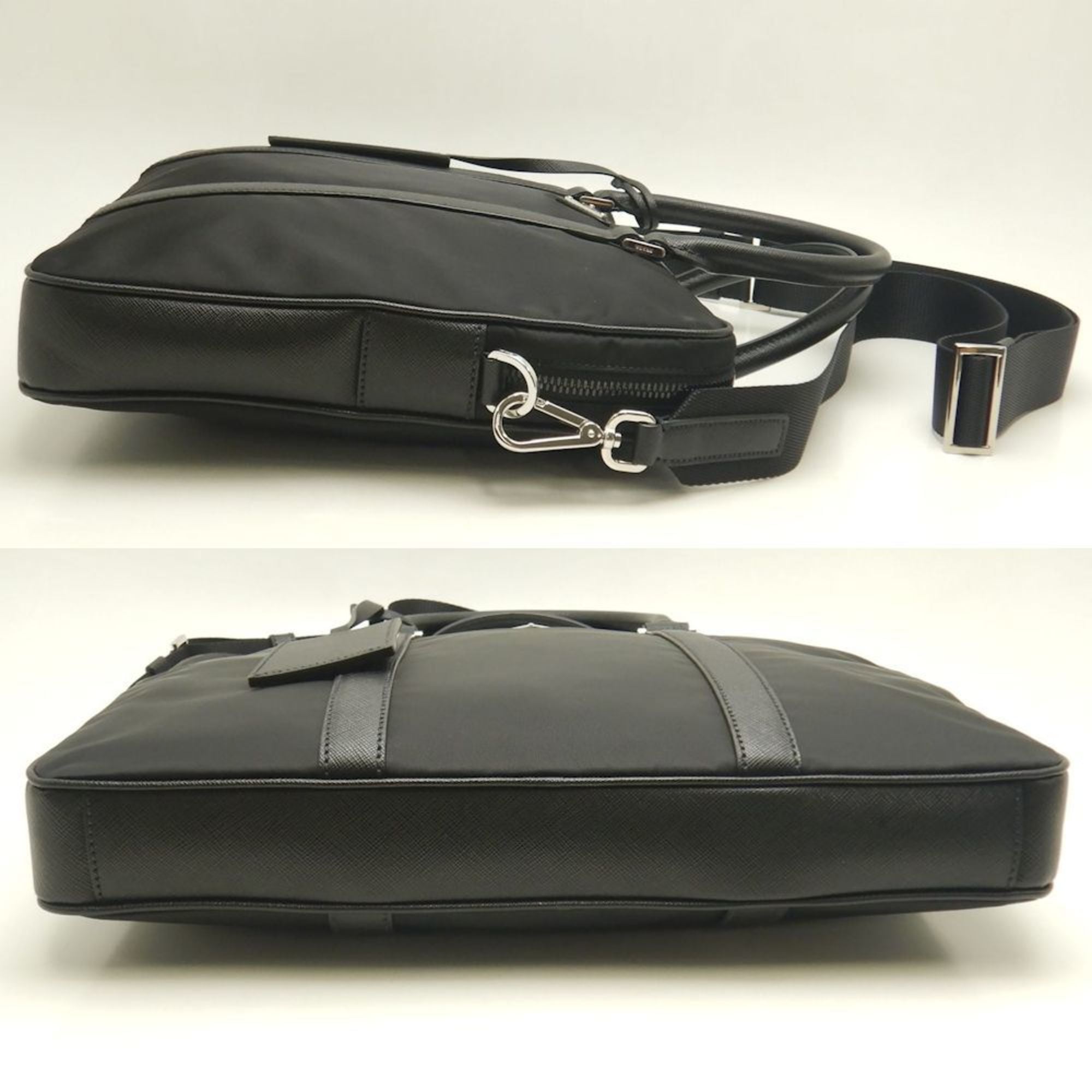 PRADA Prada Tessuto Nylon Briefcase 2VE368 Men's Business Bag 253218
