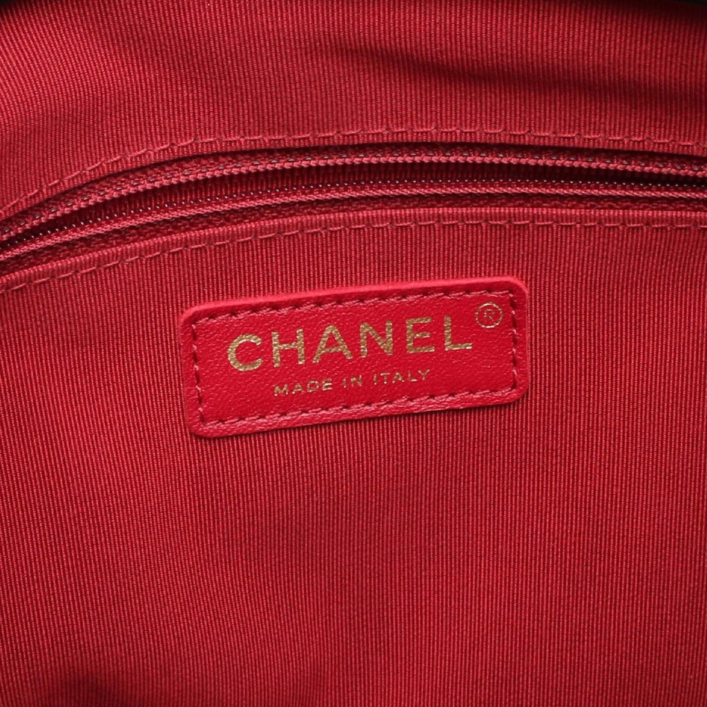 CHANEL Matelasse Shoulder Bag, Leather, Women's, Black, AS2295