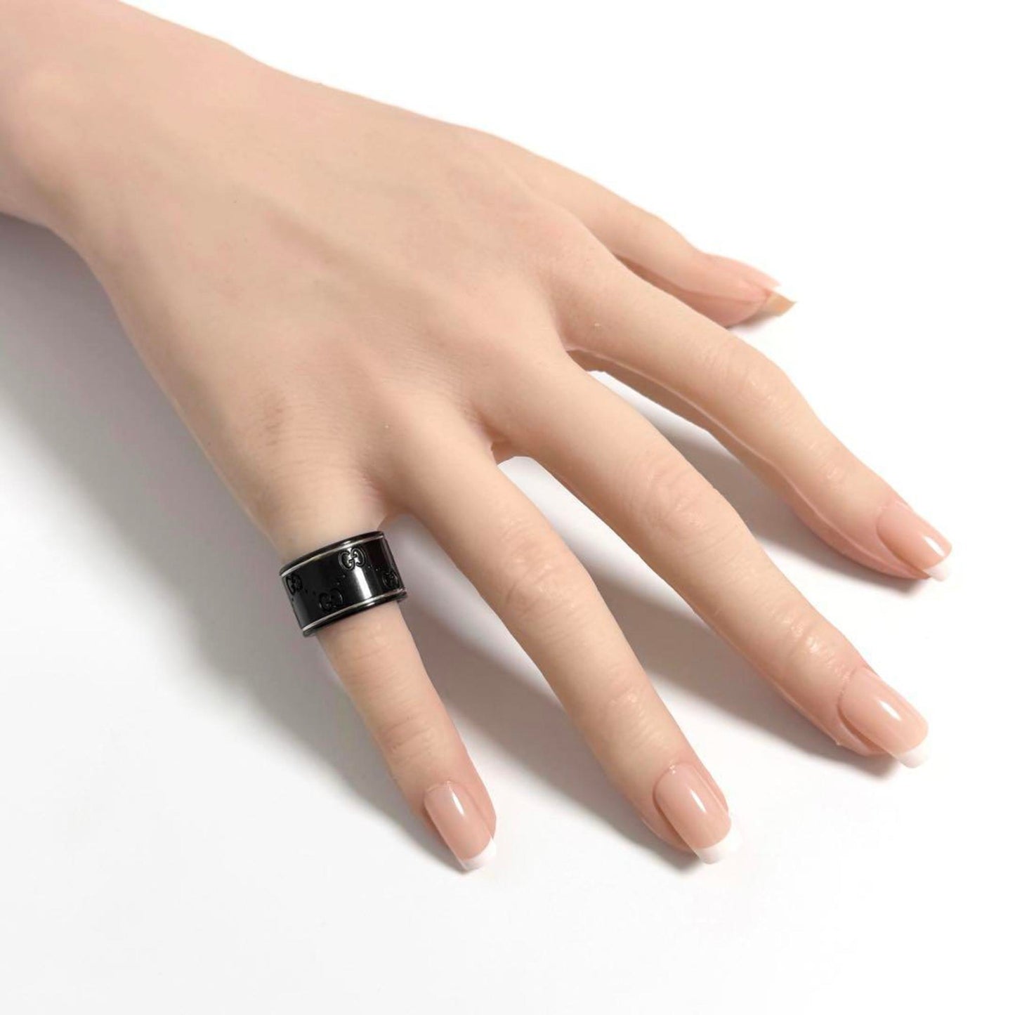 Gucci Men's Women's Pinky Icon Band Ring