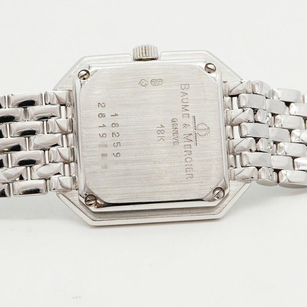 Baume & Mercier 750 WG 18259 White Dial Women's Watch — Good