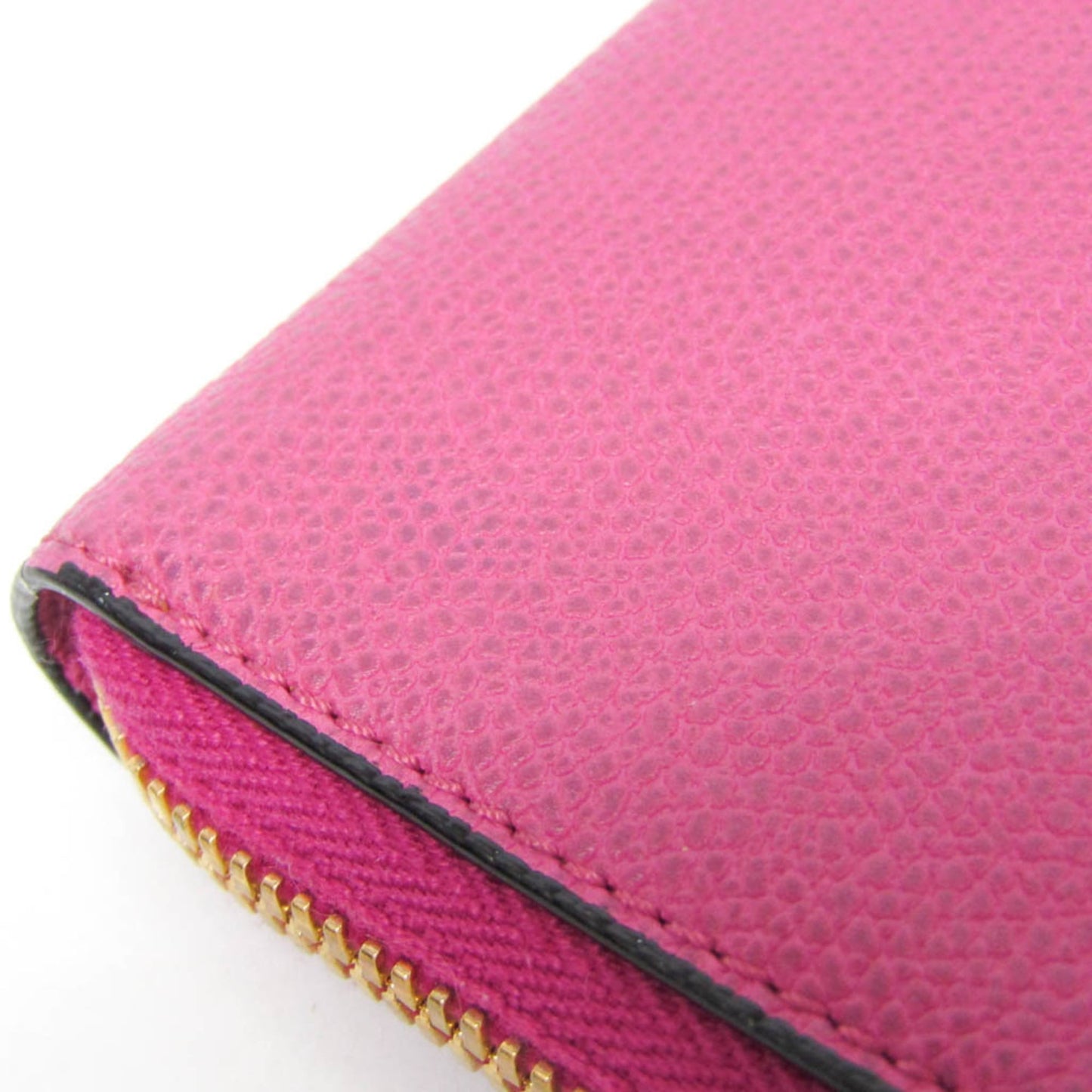 Valextra Multi-case Key Ring Men,Women Leather Coin Purse/coin Case Purple