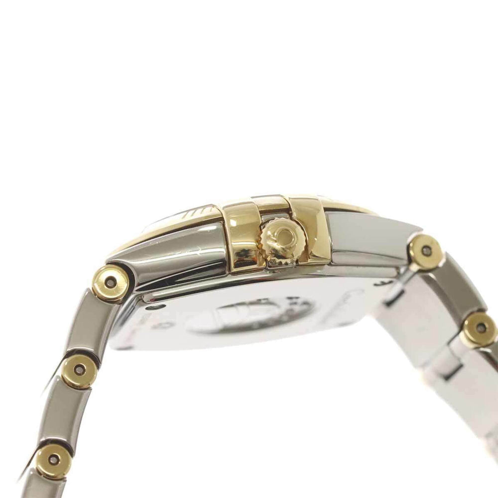 Omega Constellation Brushed Two-Tone 123 20 24 60 58 002 Ladies' Watch Gold 18KYG Yellow Quartz — Very Good