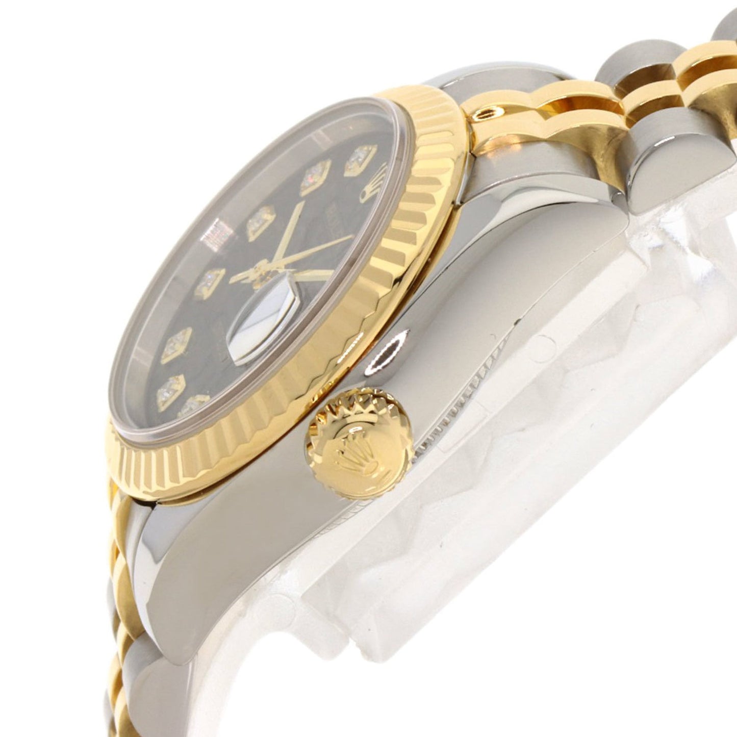 Rolex 179173G Datejust 10P Diamond Watch Stainless Steel/SSx18KYG/18KYG Women's ROLEX