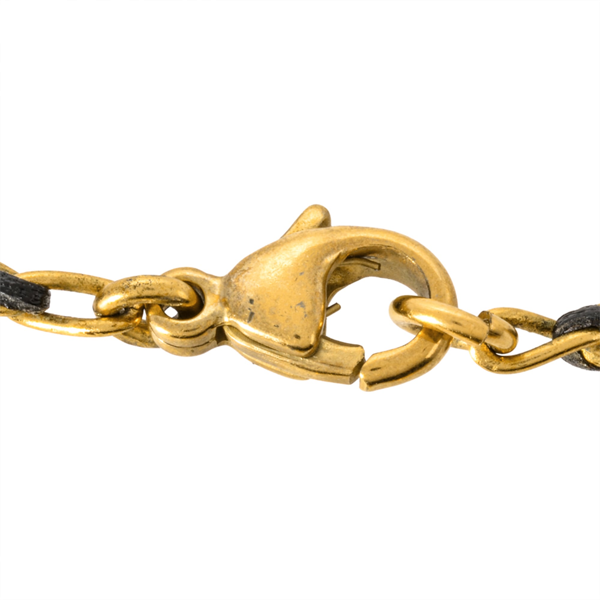 CHANEL Choker Necklace, Metal, Leather, 96 P Engraved, Gold, Coco Mark, Coin, Medal, Clover, Camellia, Women's