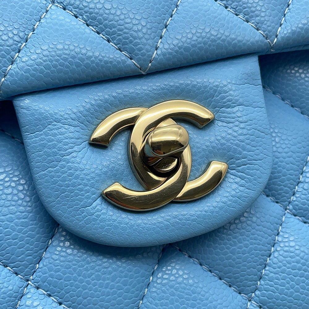 Chanel Chain Shoulder Bag Matelasse 23 Coco Mark Double Caviar Skin A01113 CHANEL Handbag Women's — Like New