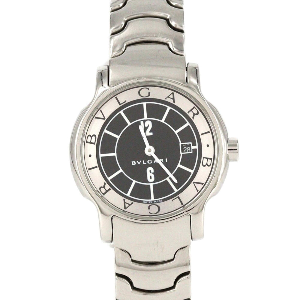 Bulgari Solotempo ST29S ST29BSSD Stainless Steel Quartz Watch — Very Good