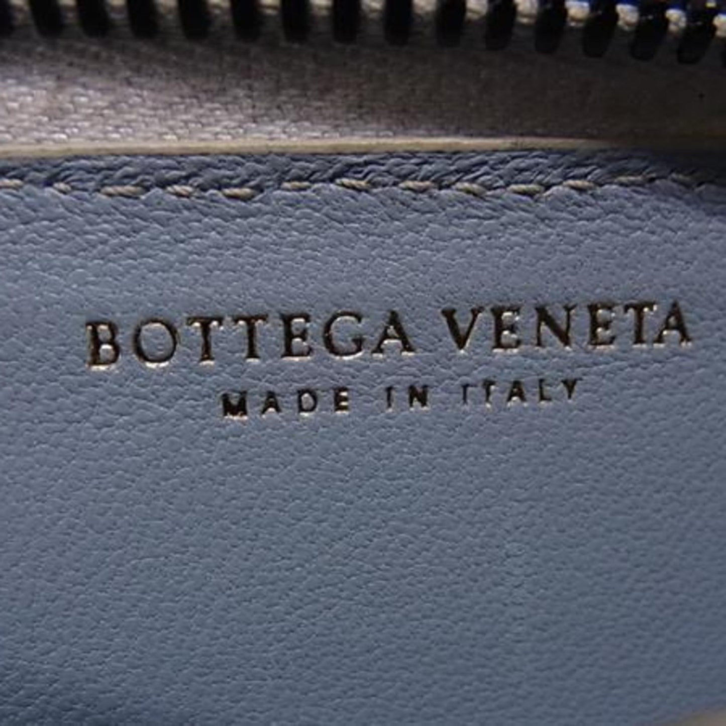 BOTTEGA VENETA Intrecciato Coin Purse 114075 Ivory Leather Round Wallet for Men and Women