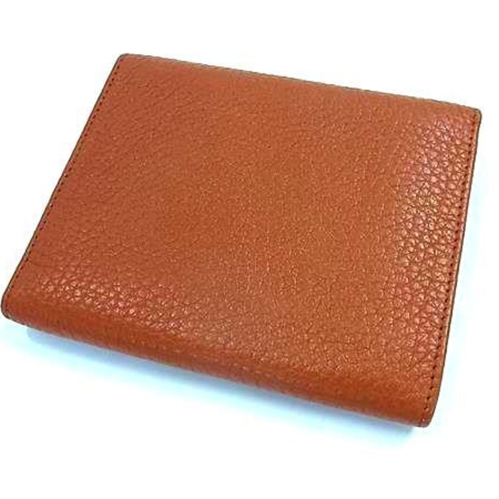 PRADA Prada Wallet 1M0176 Brown Leather Women's Tri-fold