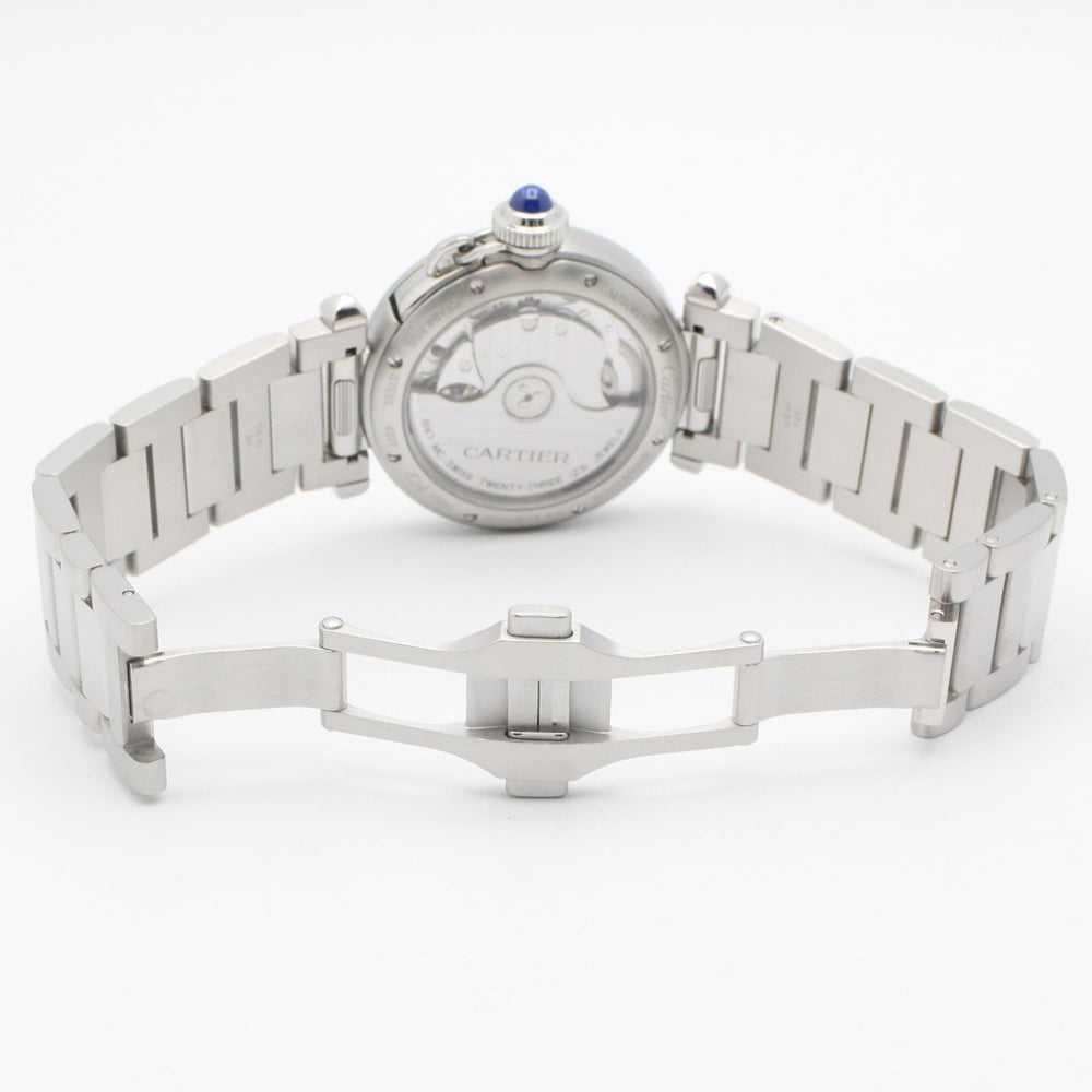 Cartier Pasha de Boys' Watch, Stainless Steel, Silver Tone, WSPA0013 — Very Good