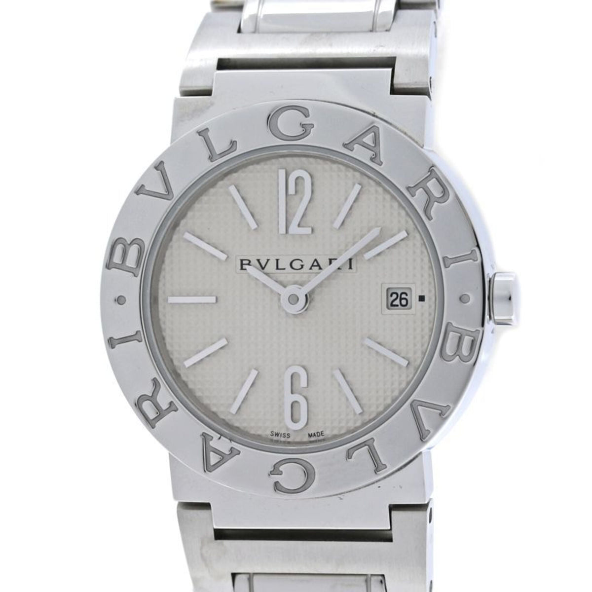 BVLGARI Bulgari BB26WSSD N BBL26S Women's Watch Stainless Steel 40498 — Very Good