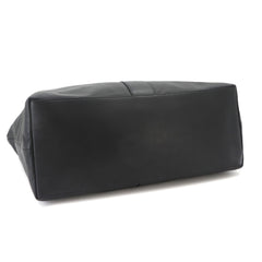 Saint Laurent Y Large Tote Handbag, Leather, Black, 820672, Silver Hardware — Like New