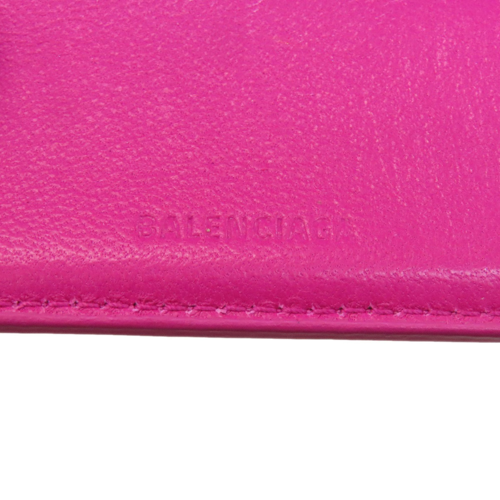 Balenciaga Compact Wallet, Bi-fold Leather, Women's, BALENCIAGA