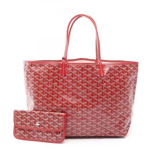 Goyard Saint Louis PM Tote Bag, Coated Canvas and Leather, Women's, Red Multicolor, AMALOUSPM02SUTO20103