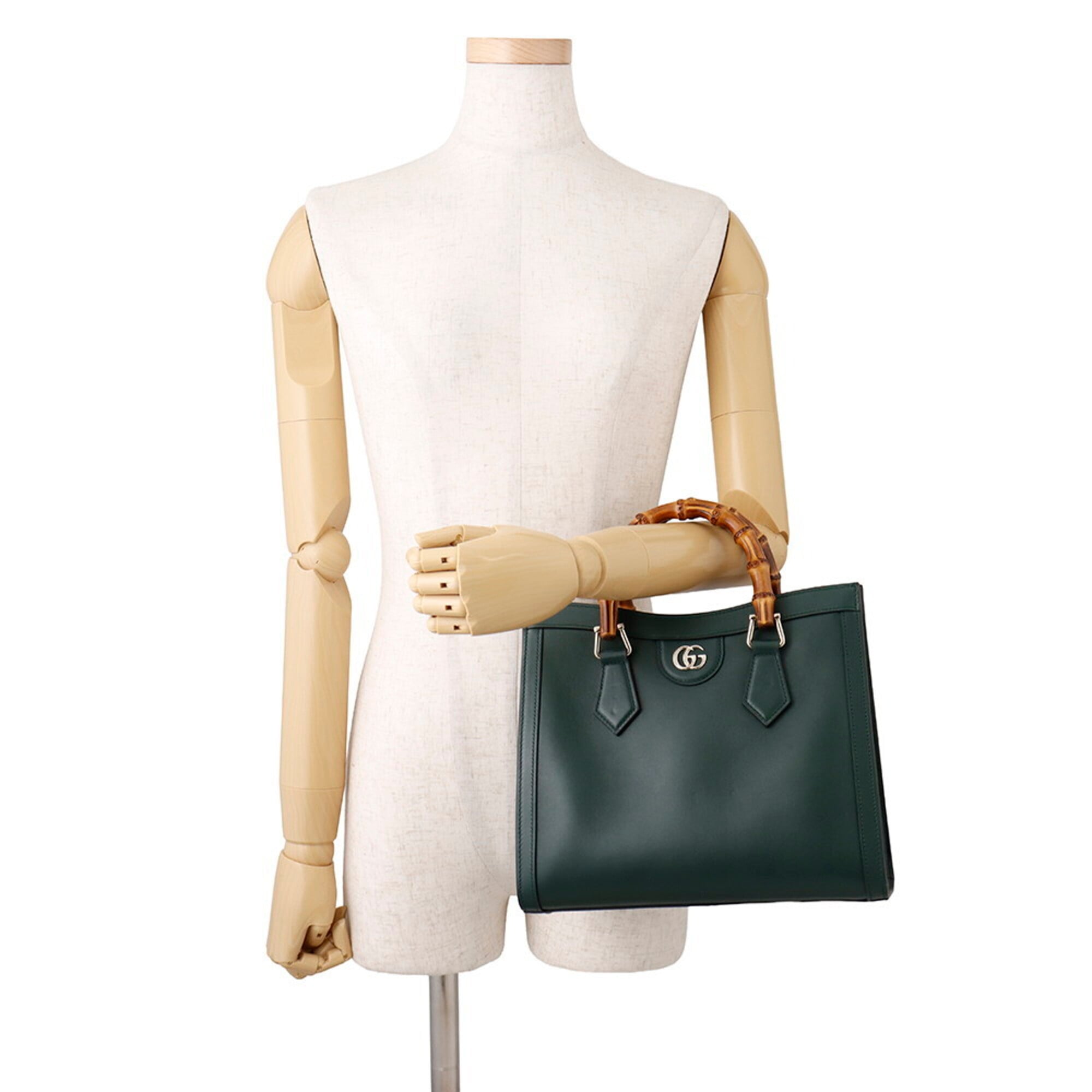 Gucci Diana Bamboo Tote Medium Handbag 853226 GUCCI 2-way — Like New