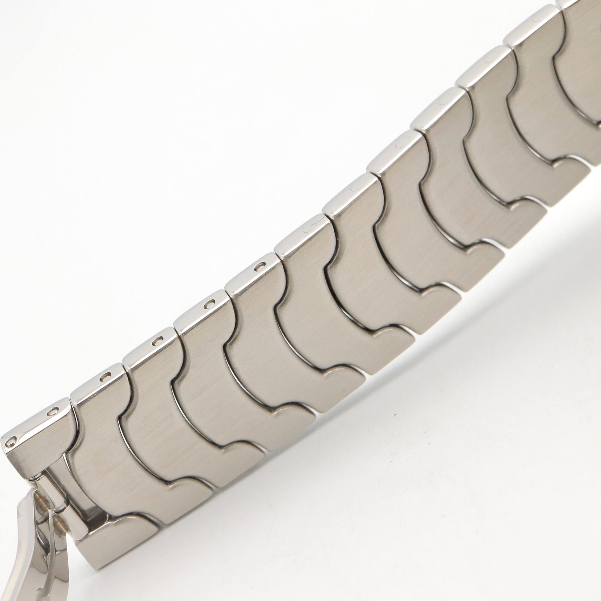 Bulgari BVLGARI Solo Tempo Watch, Stainless Steel, Women's, White (ST29S) — Very Good