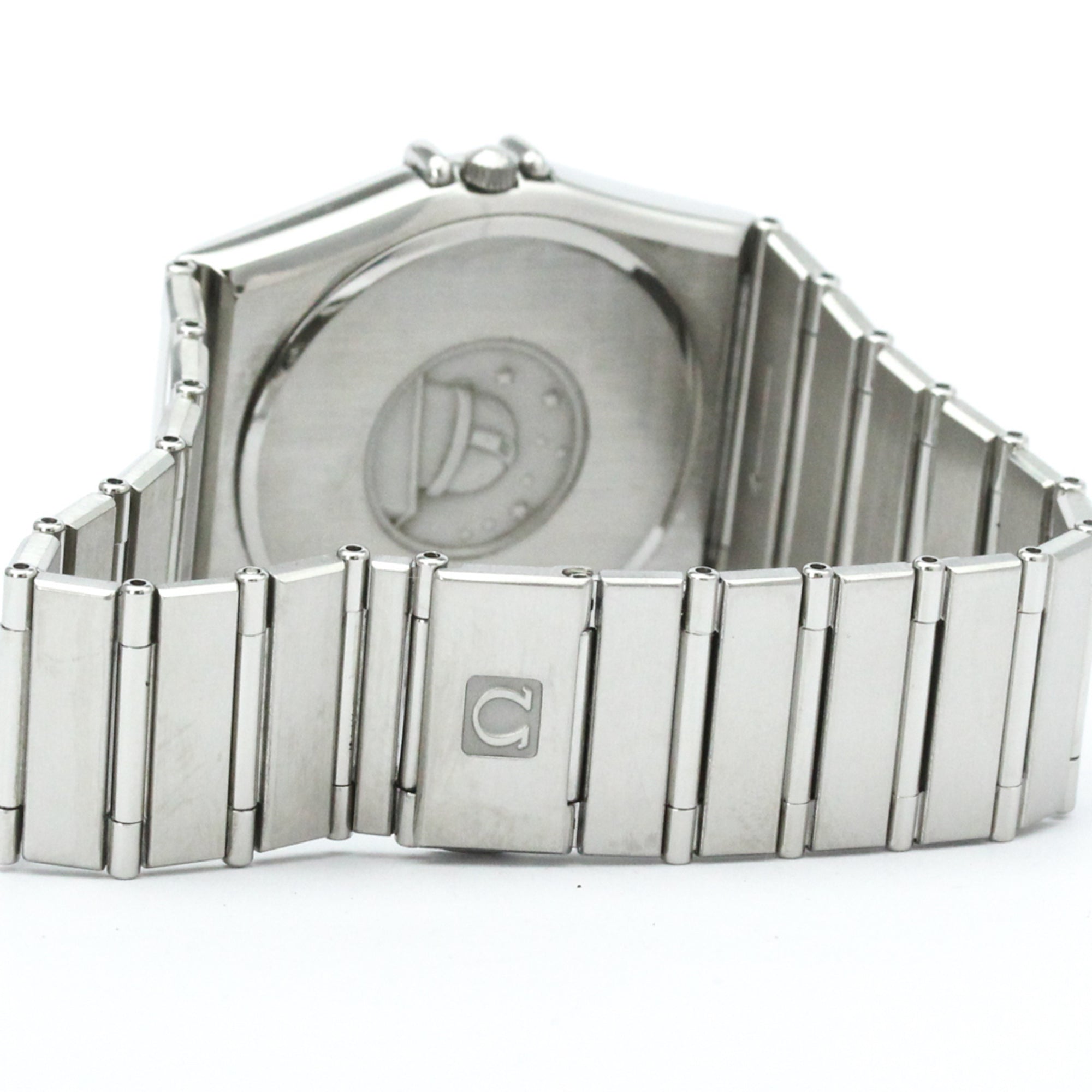 OMEGA Constellation Stainless Steel Quartz Mens Watch 396.1070 Polished — Good