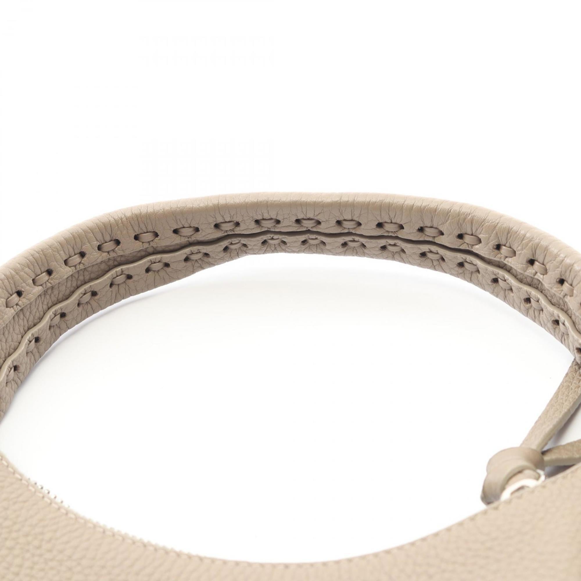 Fendi Small Fendessence Selleria Handbag, Leather, Women's, Beige
