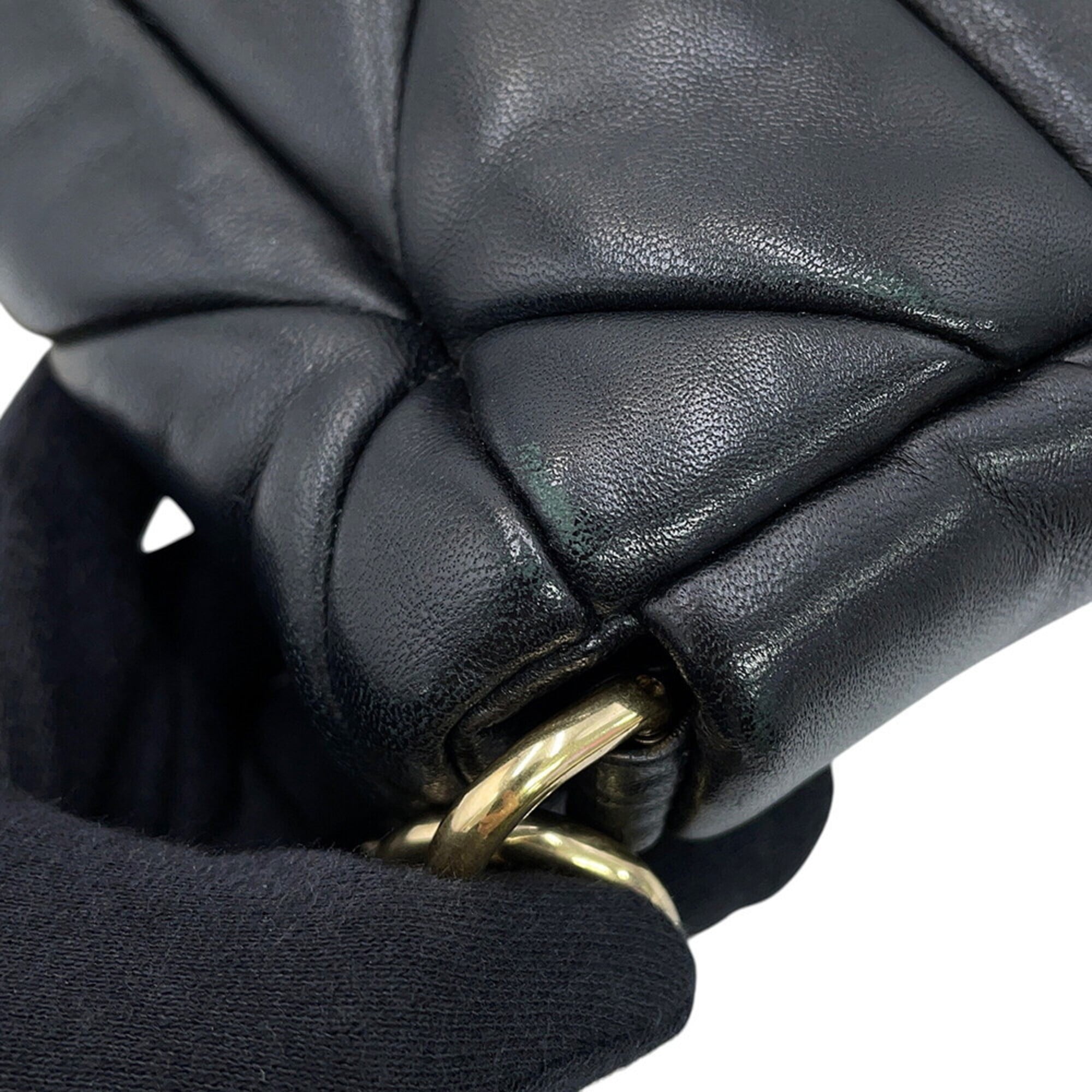 Prada Handbag System Patchwork Leather 1BD291 PRADA Black — Like New
