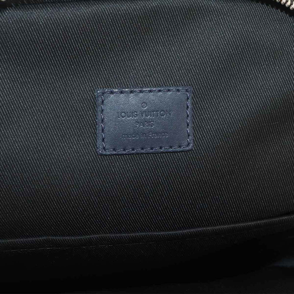 Louis Vuitton Damier Infini Avenue Sling Handbag, Navy, N40303 — Like New