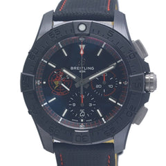 BREITLING Avenger B01 SB01473A1B1X1 SB0147 Chronograph 44 Night Mission Dust Devils Men's Watch Ceramic x Cowhide Leather 40375 — Very Good