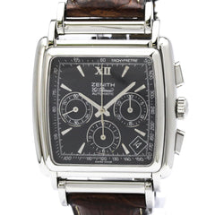ZENITH Class El Primero Chronograph Steel Watch 01.0420.400 Polished — Very Good