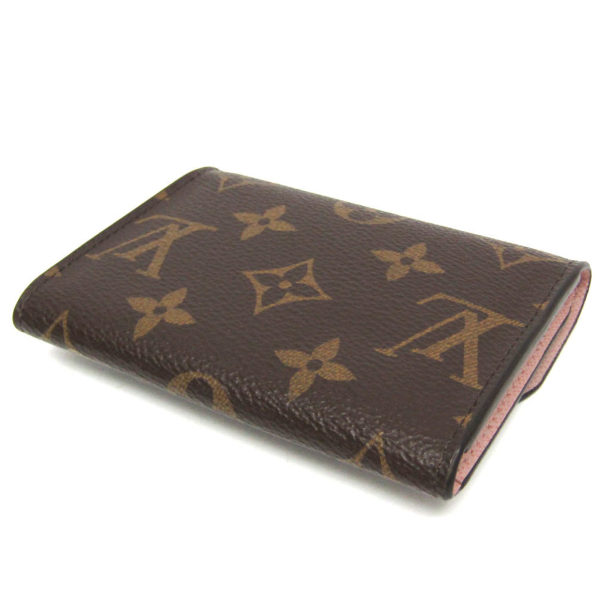 Louis Vuitton Monogram Rosalie Coin Purse M62361 Women's Monogram Coin Purse/coin Case Brown,Rose Ballerine