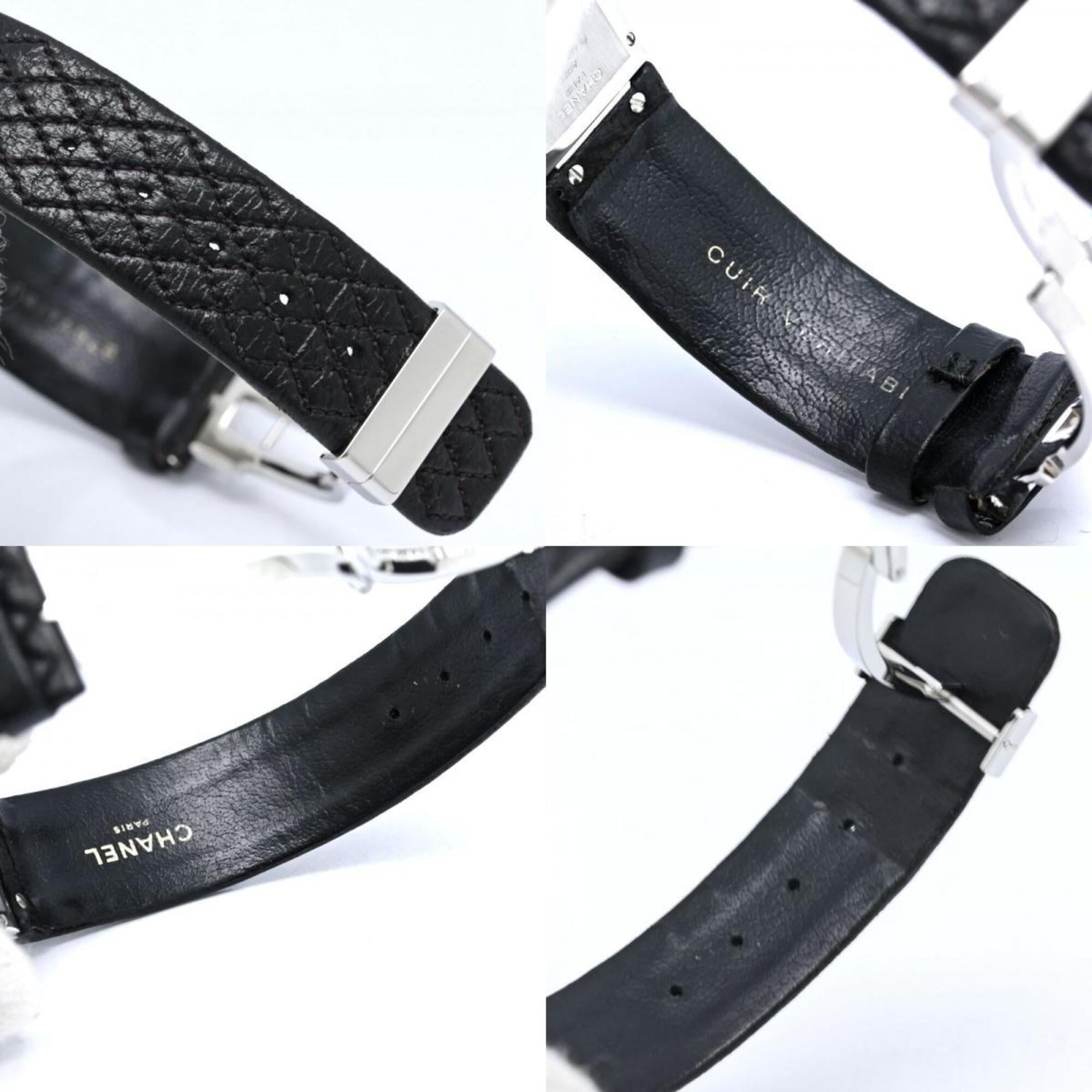 CHANEL Matelassé H0116 Women's Watch, Stainless Steel x Leather, 40486 — Very Good