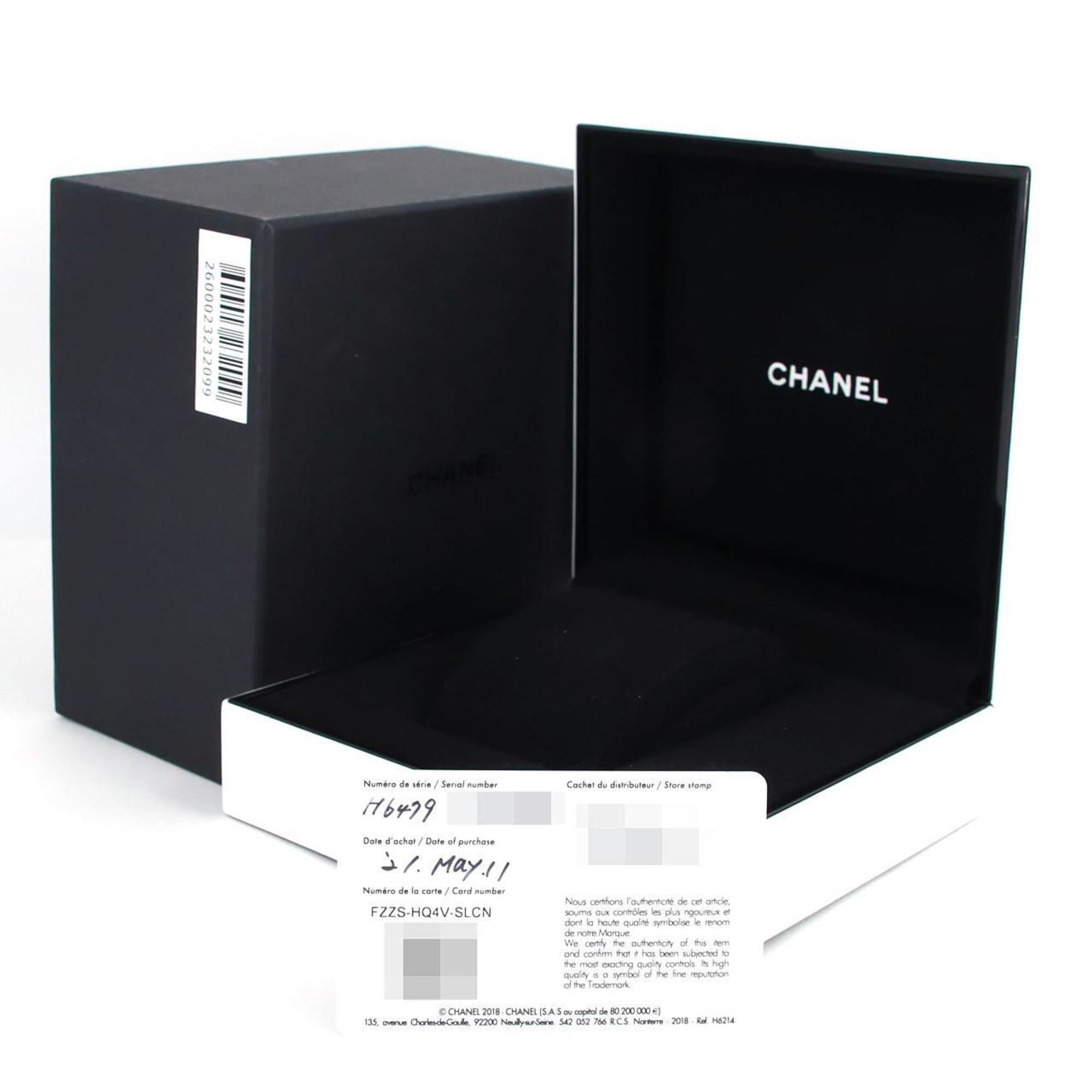 Chanel Mademoiselle J12 Acte 33mm Ceramic xWG LIMITED H6479 Wristwatch Quartz — Very Good