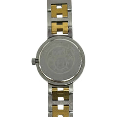 HERMES Vintage Clipper Stainless Steel GP Quartz Wristwatch, Silver/Gold, 29221 — Good