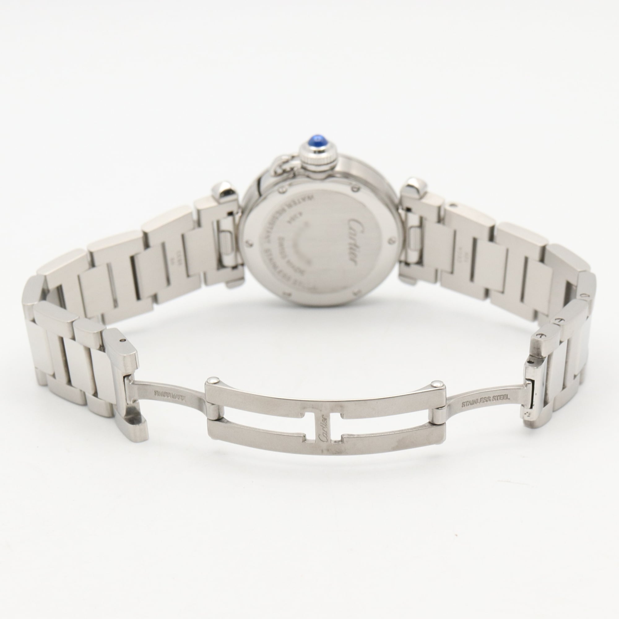 Cartier Pasha de Women's Stainless Steel Watch, Silver Tone, WSPA0021 — Very Good
