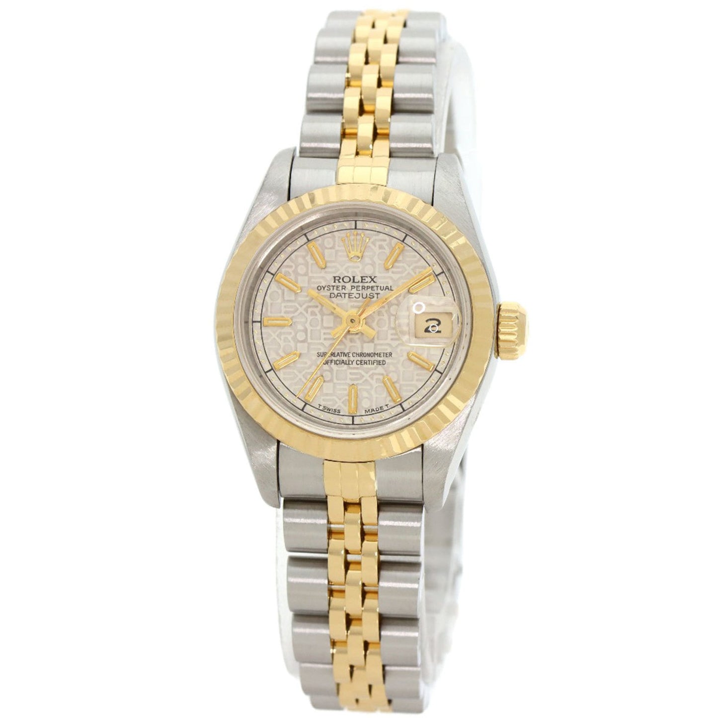 Rolex 69173 Datejust Watch Stainless Steel SSxK18YG Ladies ROLEX