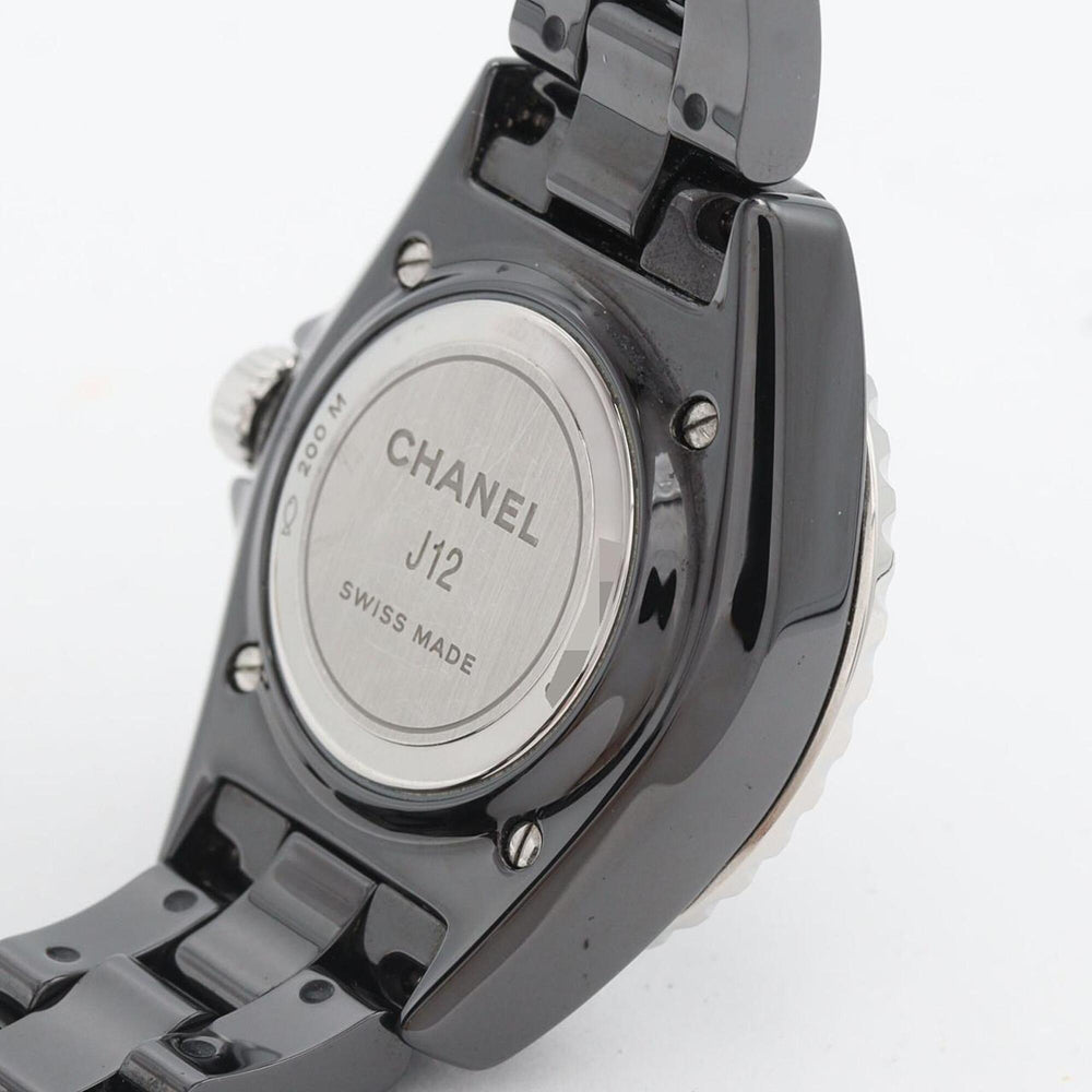 Chanel J12 Phantom 33mm Ceramic H6346 Quartz Watch — Good