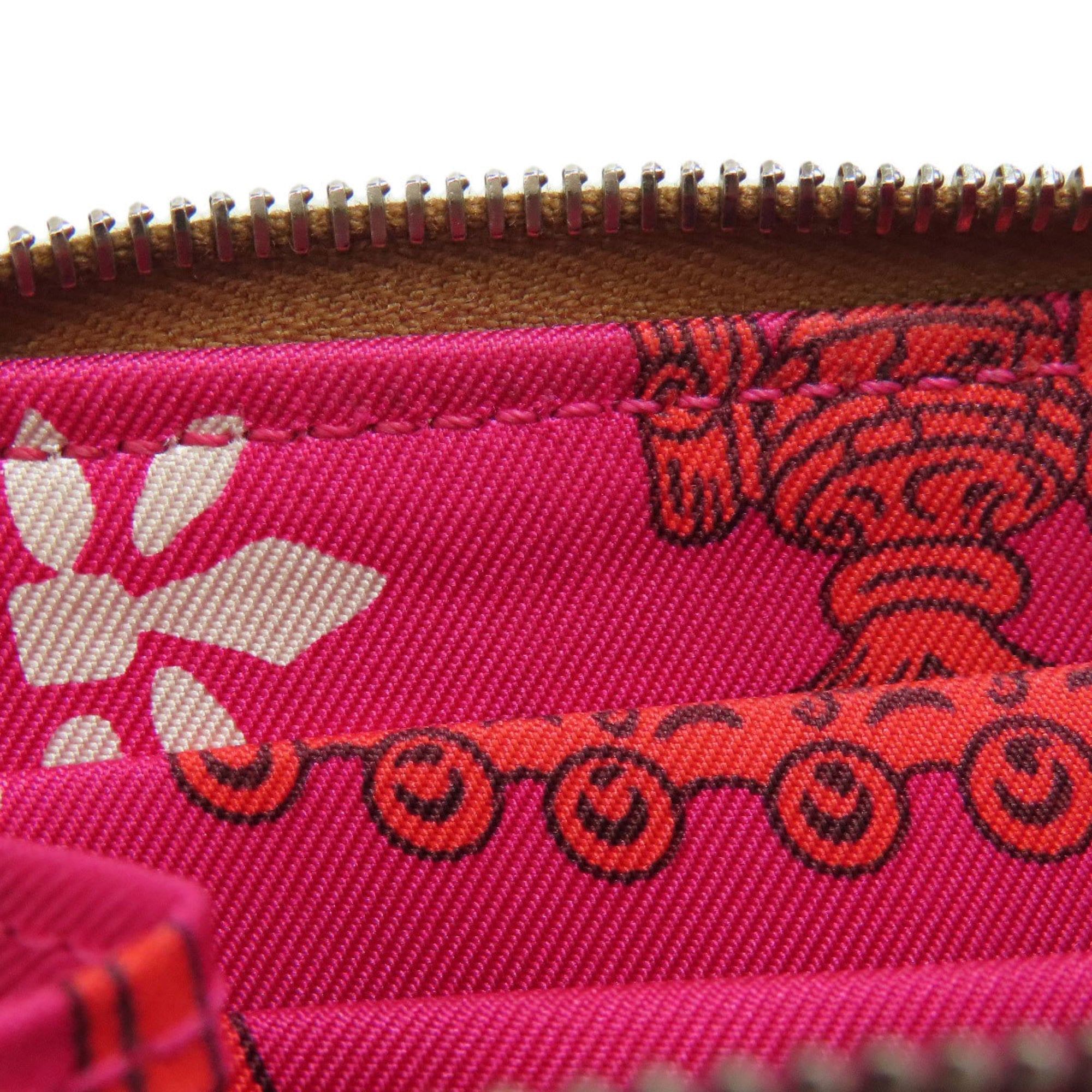 Hermes Hermès Azap Silkin Compact Bifold Wallet with Gold and Silver Hardware, Epson, Women's