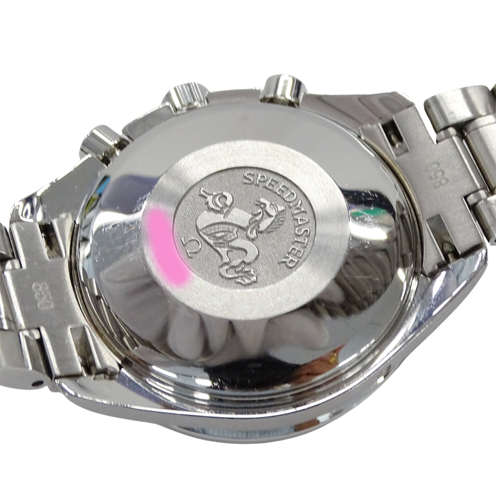 Omega Speedmaster 3523.30 Men's Watch, Brand Name, Triple Calendar, Automatic Winding, Stainless Steel (SS), Silver — Good