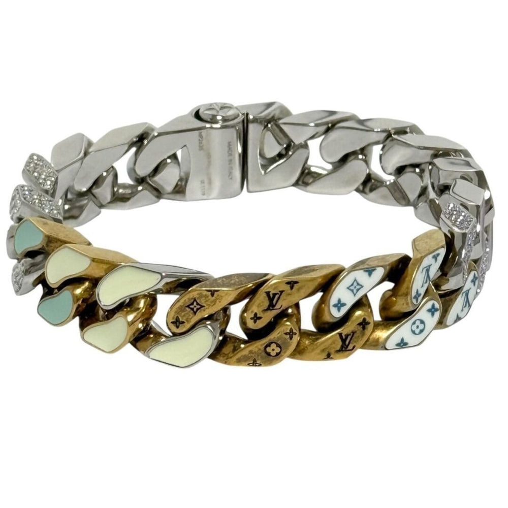 Louis Vuitton Men's Bracelet, Soapy Chain — Like New