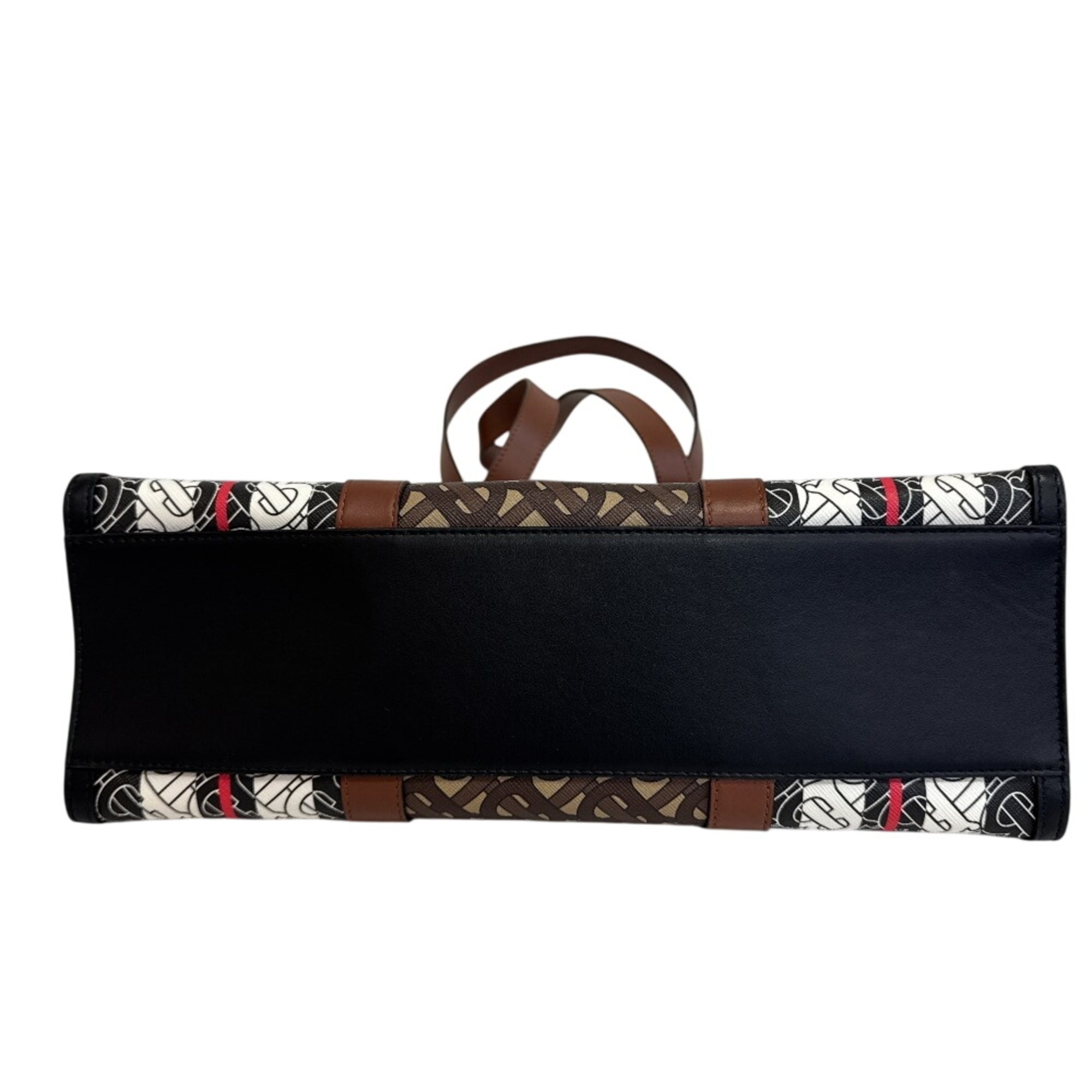 BURBERRY TB Tote Bag Brown — Like New