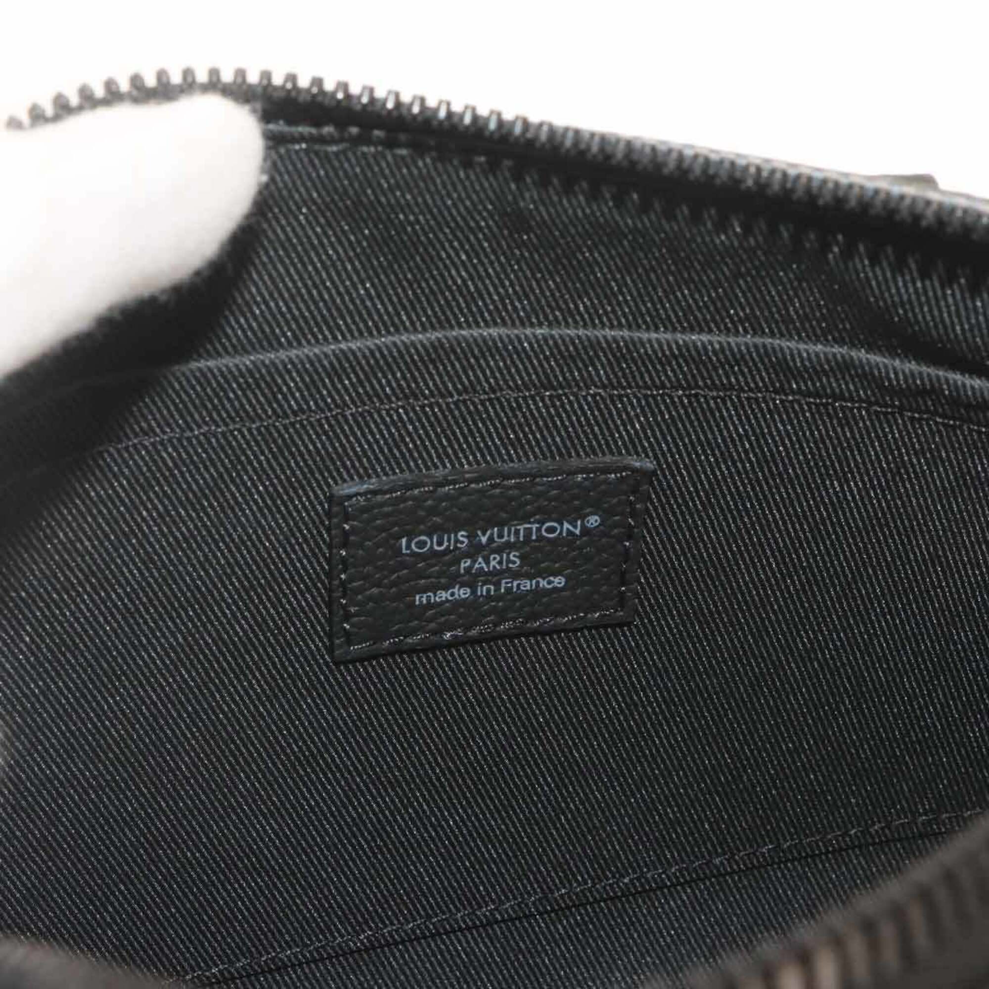 Louis Vuitton Keepall Bandouliere 25 Damouflage Black 2-way Hand/Shoulder Handbag Noir M14919 RFID — New - Store Return