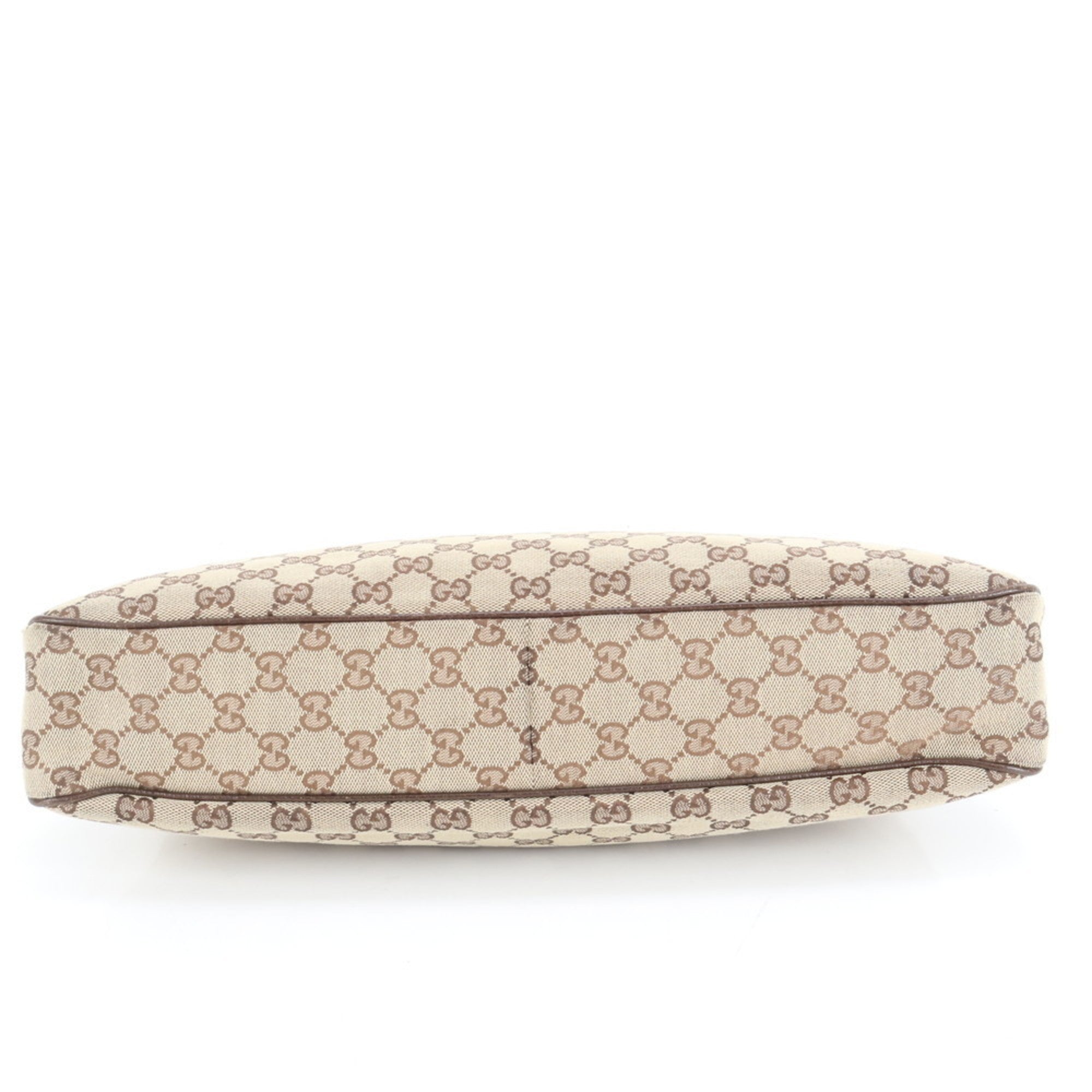 Gucci GG Canvas Eclipse 121023 Leather Tote Bag Shoulder Handbag Women's