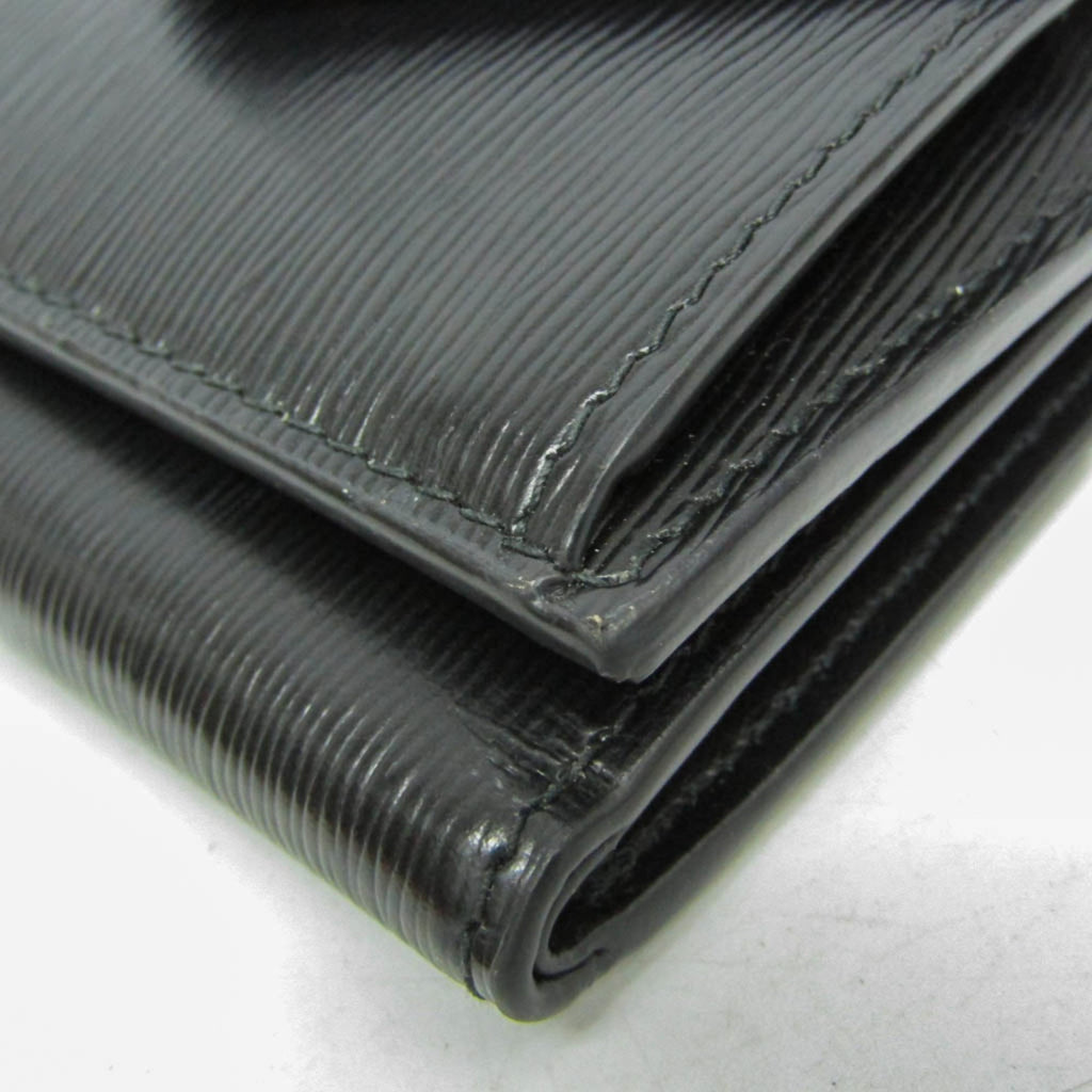 Prada VITELLO MOVE 1MH021 Women's Leather Wallet (tri-fold) Black