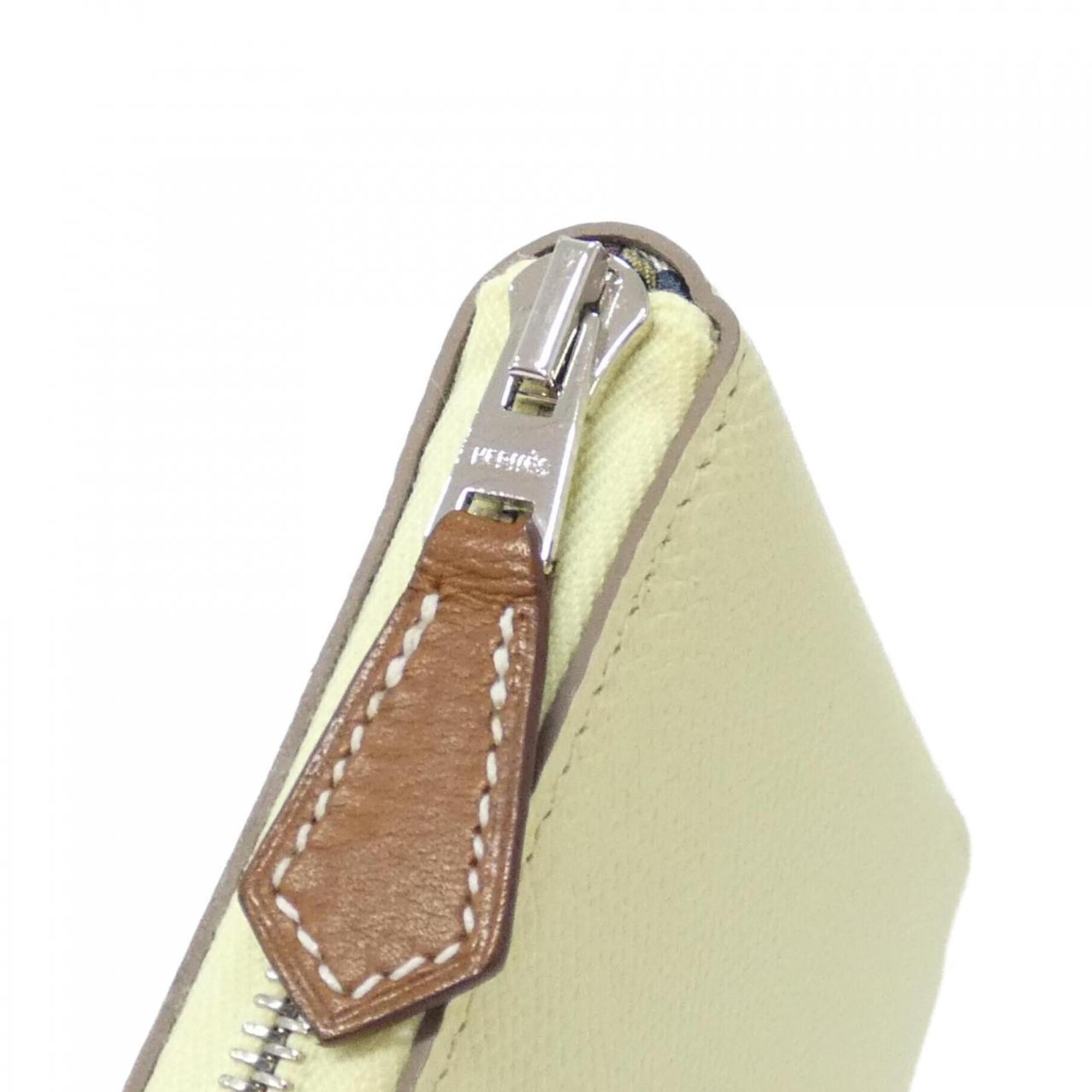 Hermes Hermès FAUBOURG RAINBOW Silk in Compact 085877CK Wallet