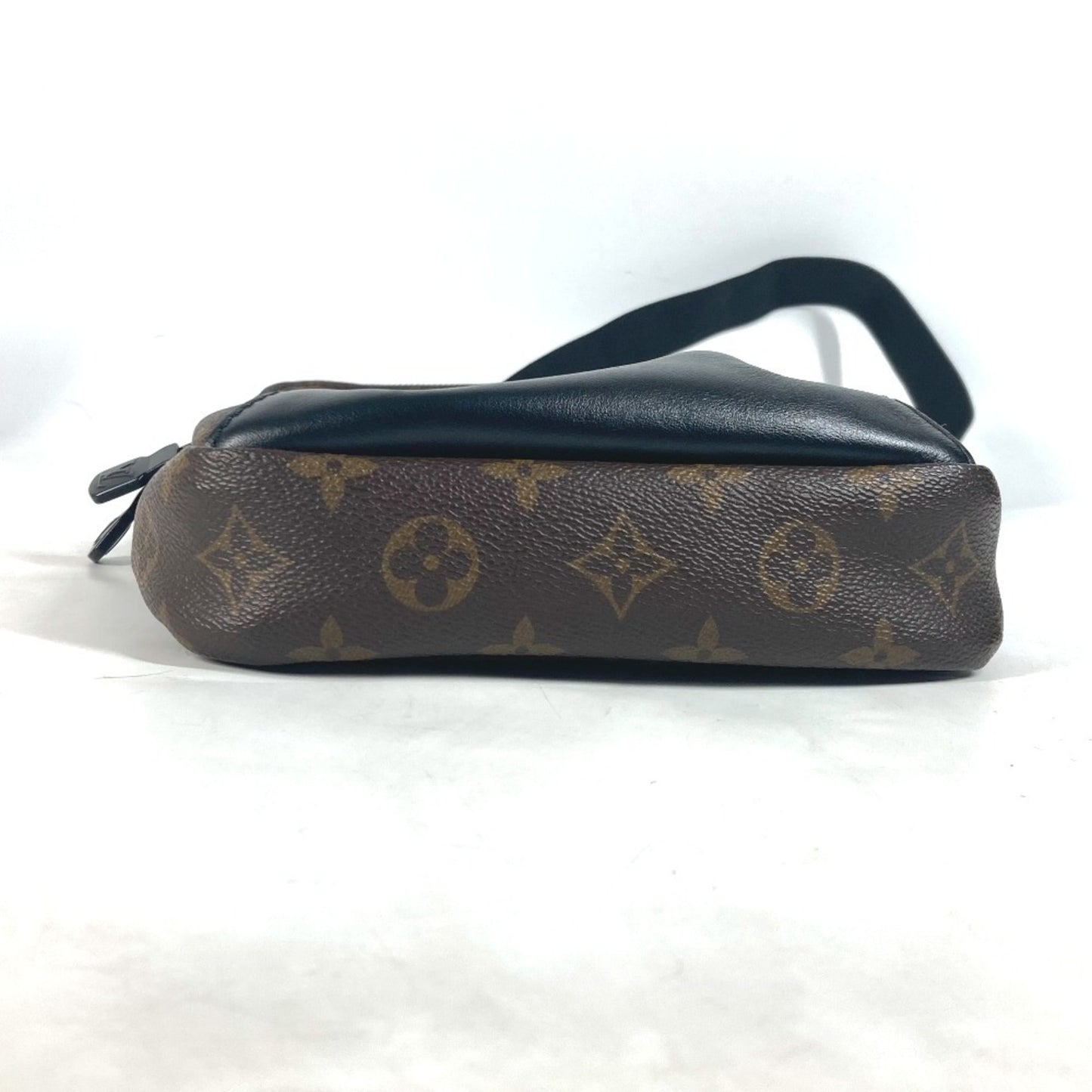 LOUIS VUITTON M45897 Monogram Macassar Avenue Sling Bag Crossbody Body Canvas Men's Women's Brown