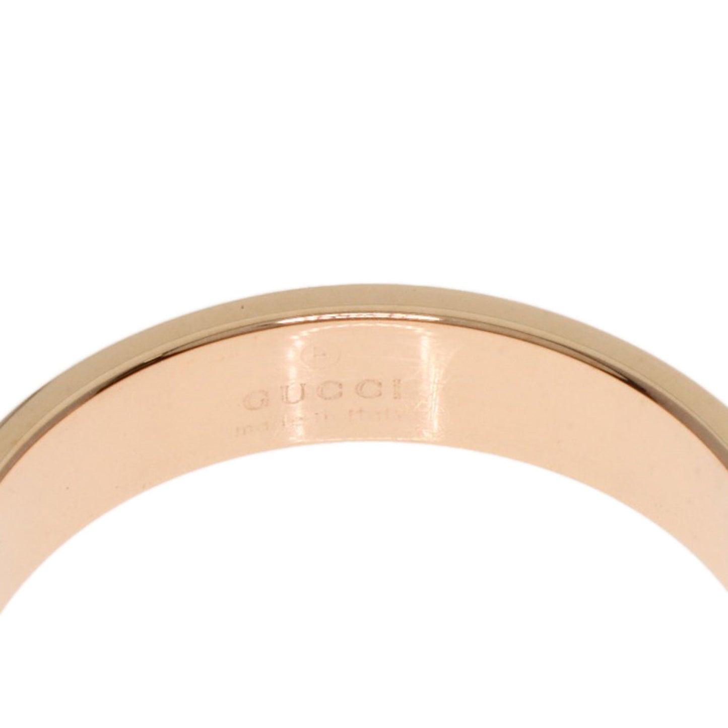 Gucci Icon Ring #13 18K Pink Gold Women's GUCCI