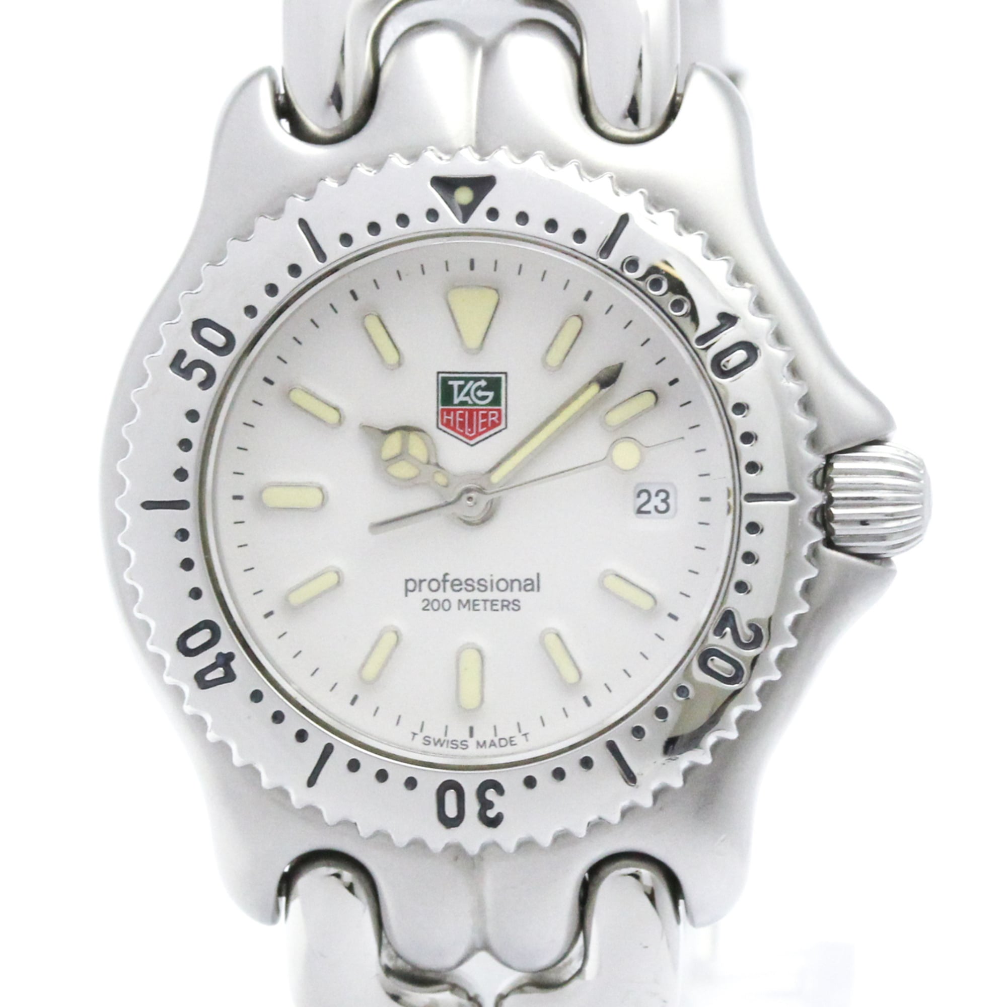 TAG HEUER Sel Professional 200M Steel Ladies Watch S99.015 Polished — Very Good