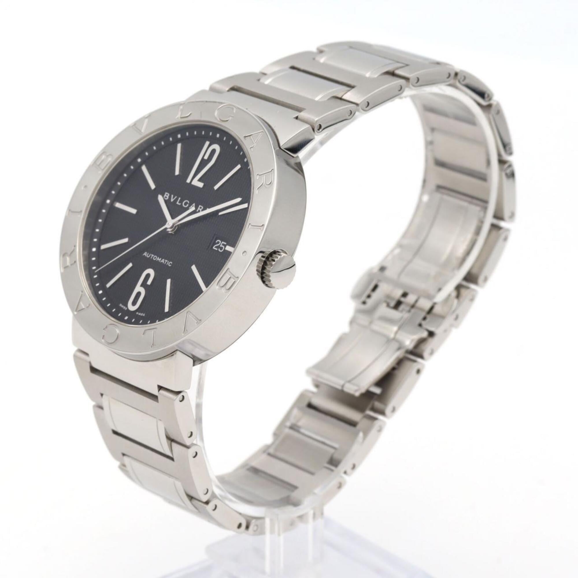 Bulgari BB42SSAUTO BB42BSSD AT SS Automatic Watch — Good
