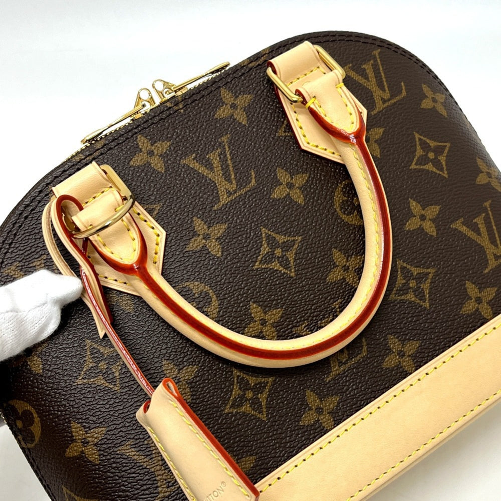 LOUIS VUITTON M46990 Alma BB 2-Way Bag, Handbag, Monogram Canvas, Women's, Brown — New - Store Return