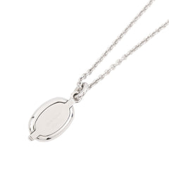 Hermes Necklace Pendant Mini Maillon PM HERMES White NECKLACE — Like New