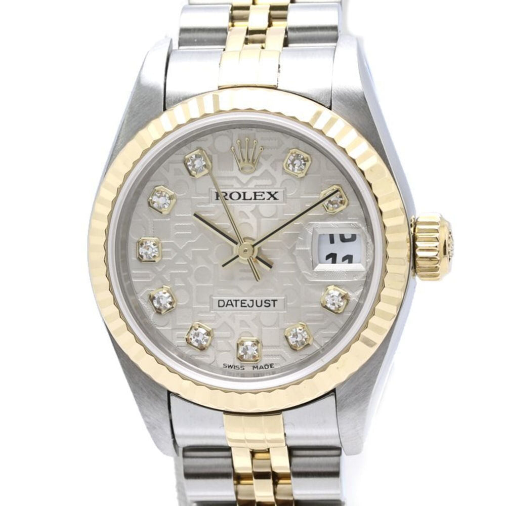 ROLEX Datejust 10P Diamond 79173G Women's Watch 40550 — Very Good