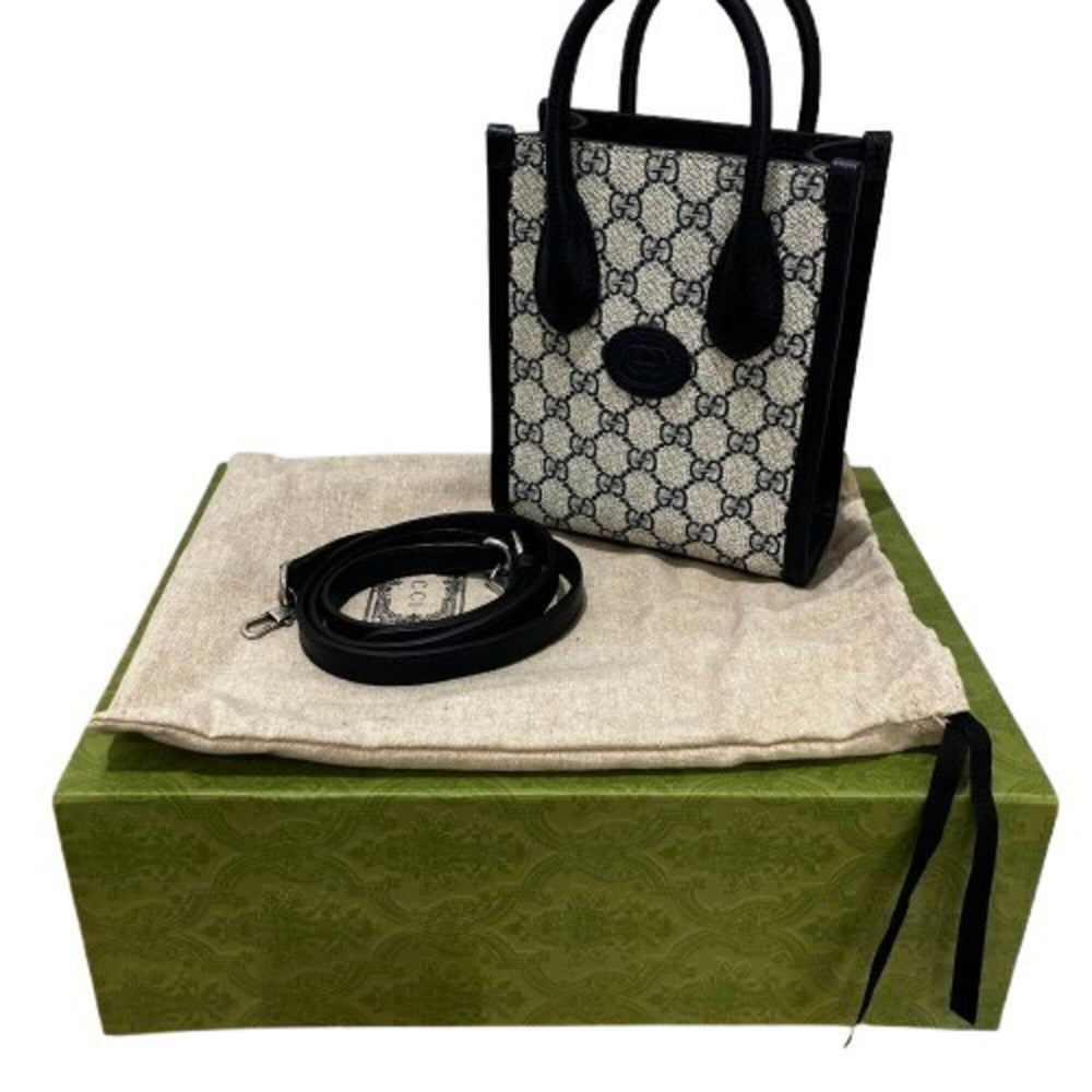 GUCCI GG Supreme Mini Tote Bag 671623 Handbag — New - Store Return